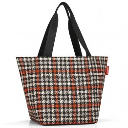 Reisenthal Shopper M Glen Check 紅色